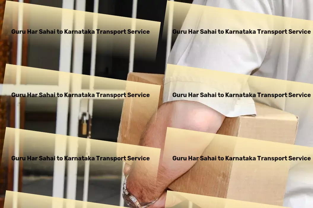 Guru Har Sahai to Karnataka Transport Enhancing your home's beauty and functionality! - Cross-border transport services