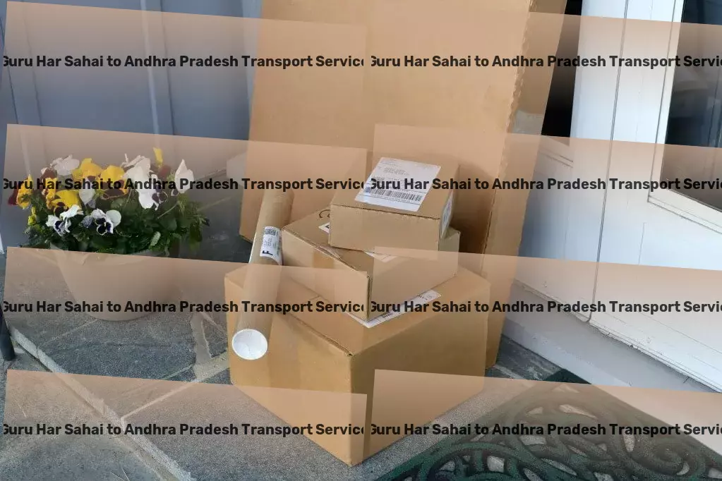 Guru Har Sahai to Andhra Pradesh Transport Expertise that moves goods and expectations in India! - Long-distance freight forwarding