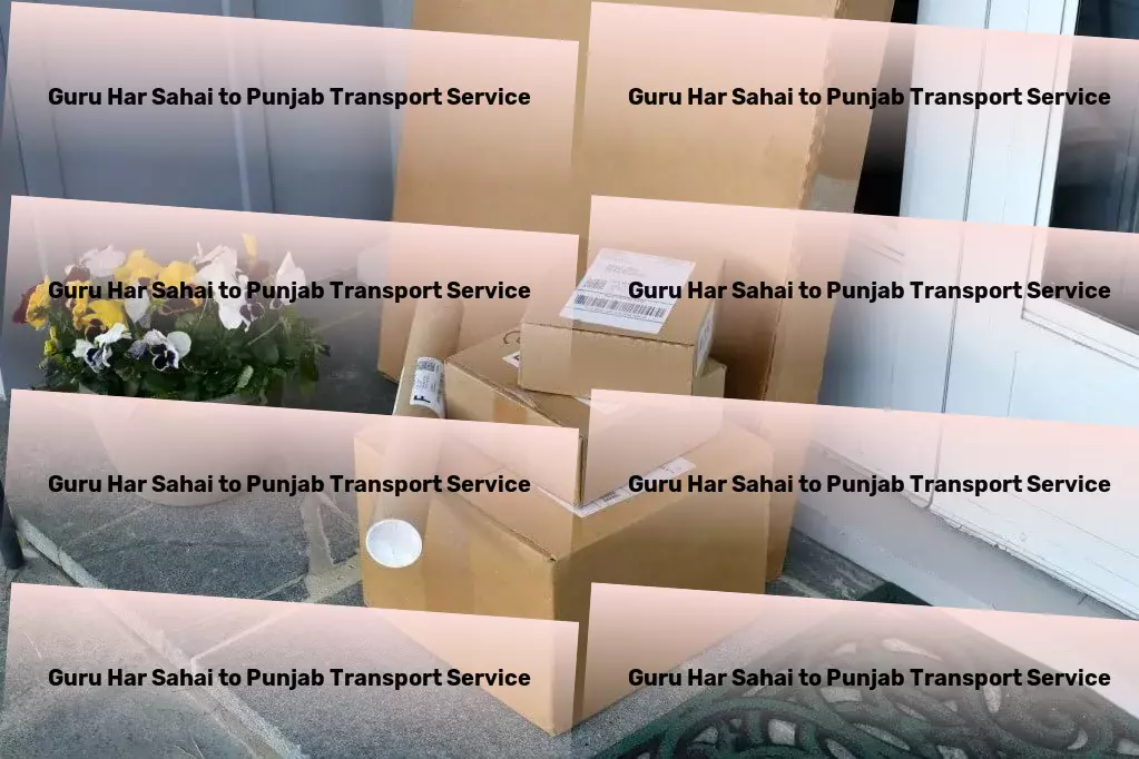 Guru Har Sahai to Punjab Transport Quick courier dispatch