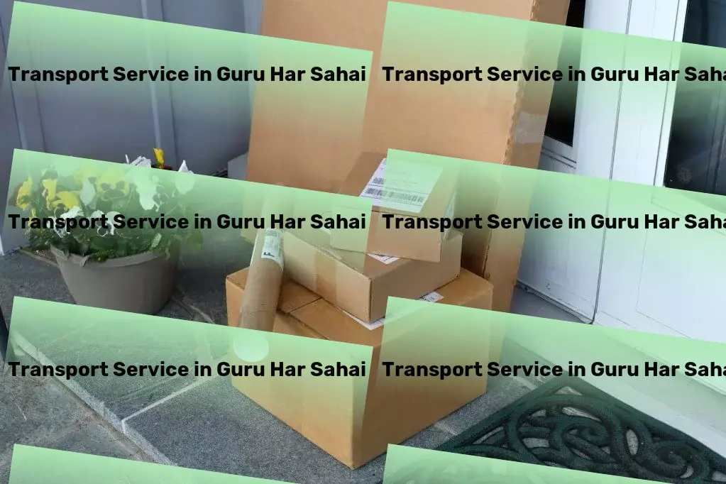 Transport in Guru Har Sahai, Punjab (PB) Courier delivery operations