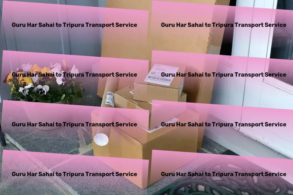 Guru Har Sahai to Tripura Transport Full-load shipping services