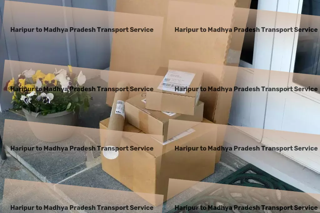 Haripur to Madhya Pradesh Transport Secure courier delivery