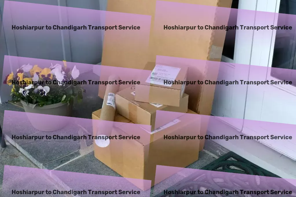 Hoshiarpur to Chandigarh Transport Specialized cargo transport