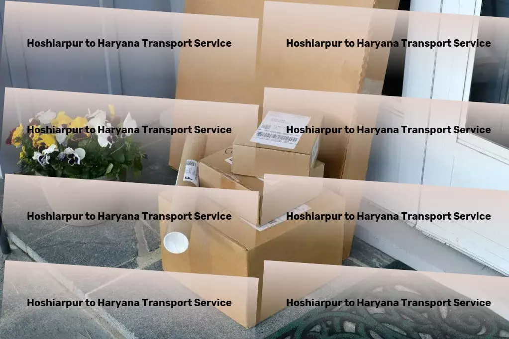 Hoshiarpur to Haryana Transport Crafting personalized journeys through India's splendor! - Heavy load shipping solutions