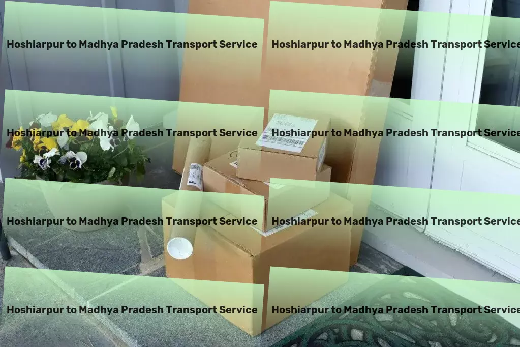 Hoshiarpur to Madhya Pradesh Transport Quick cargo services