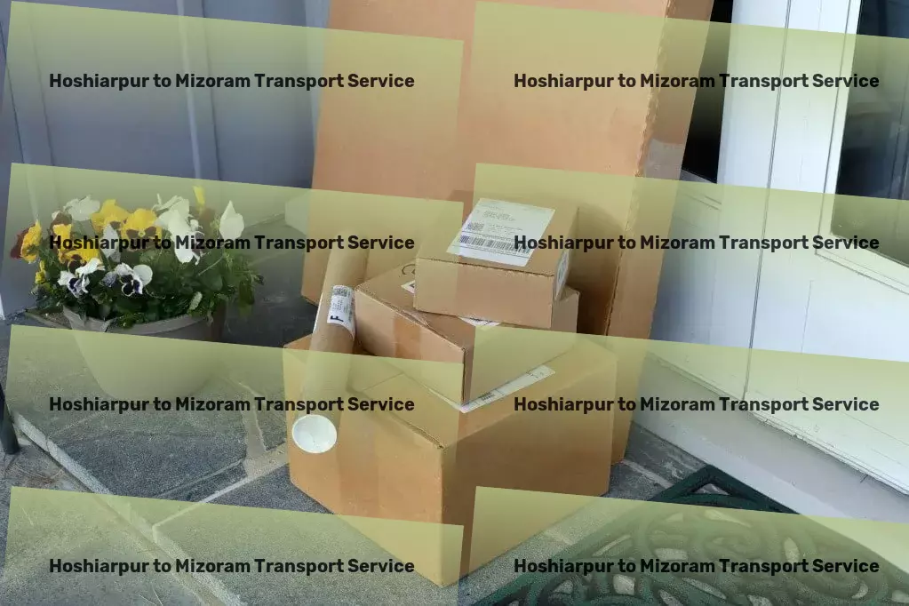 Hoshiarpur to Mizoram Transport Professional goods logistics