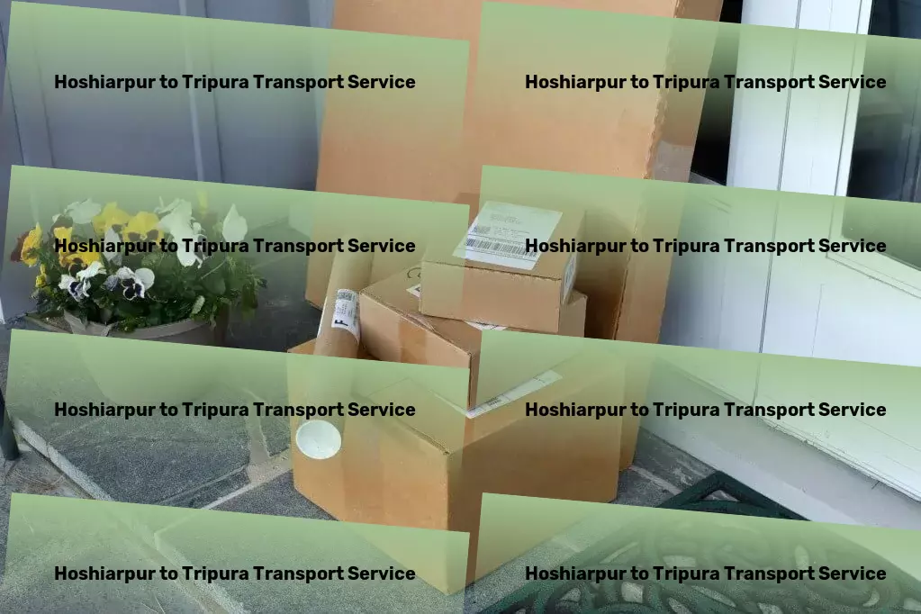 Hoshiarpur to Tripura Transport The future of goods transport in India is here with us! - Direct cargo shipping solutions