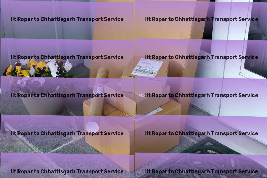 Iit Ropar to Chhattisgarh Transport The professional edge for your transport requirements in India! - Commercial transport solutions