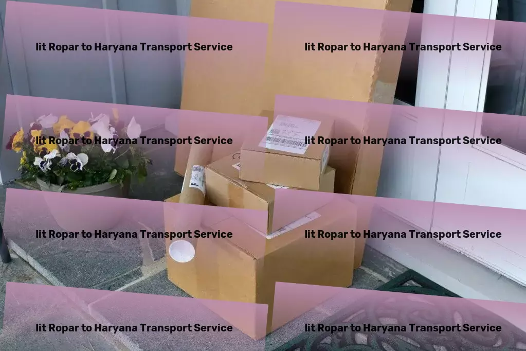 Iit Ropar to Haryana Transport Multi-city freight forwarding