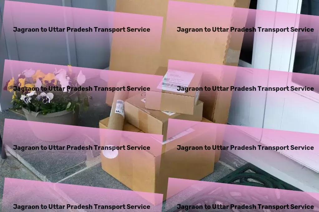 Jagraon to Uttar Pradesh Transport Cargo freight