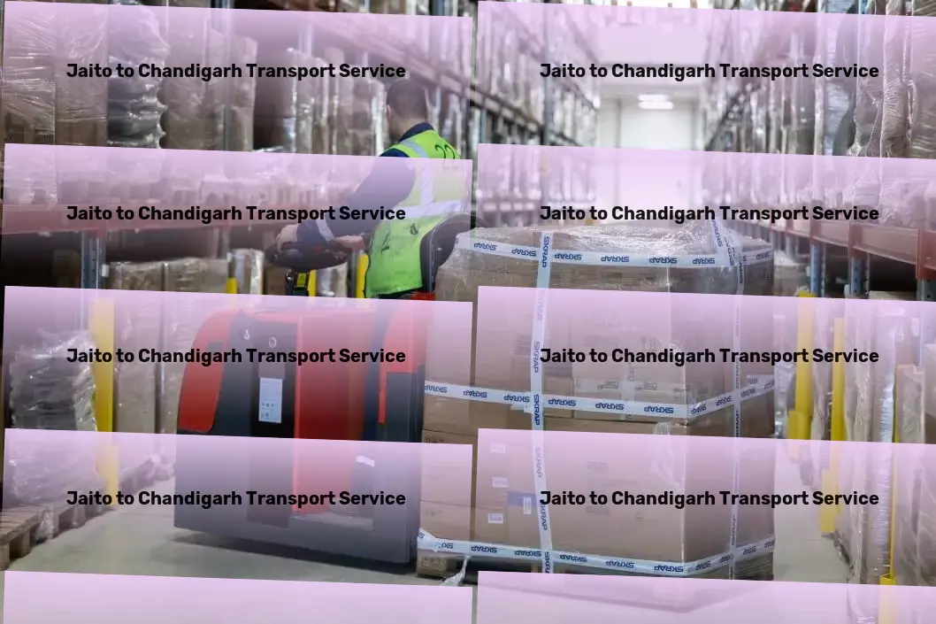 Jaito to Chandigarh Transport Large-scale cargo logistics