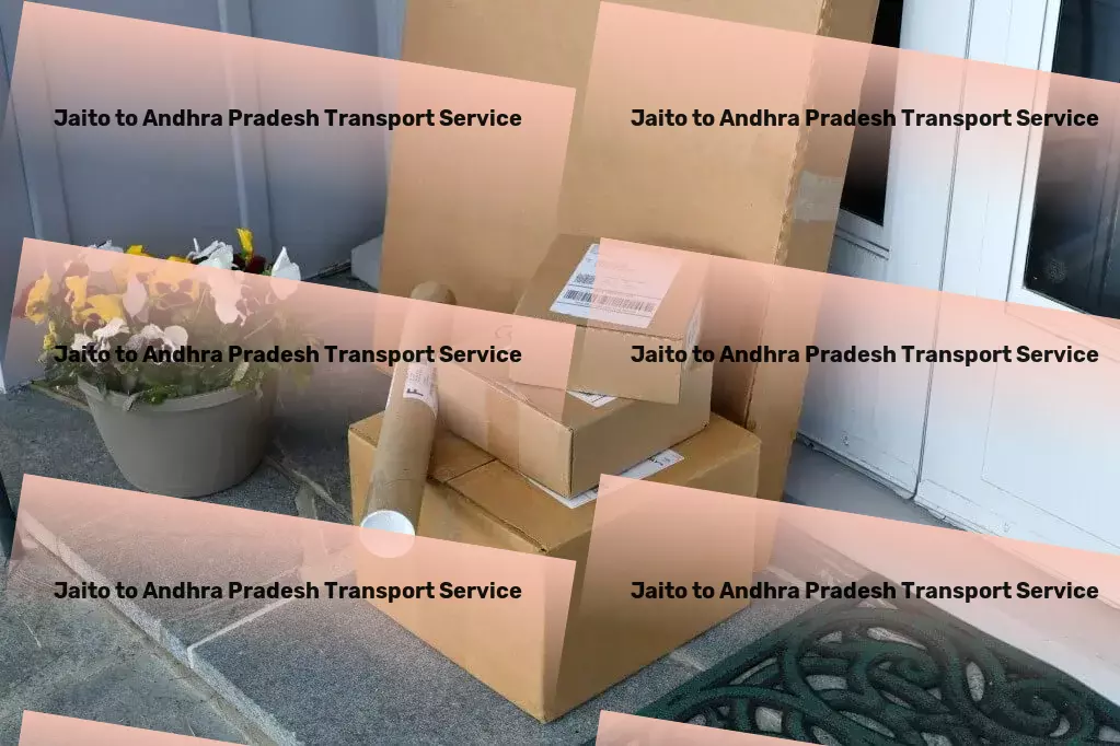 Jaito to Andhra Pradesh Transport High-volume transport logistics