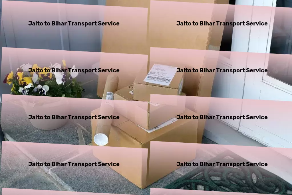 Jaito to Bihar Transport Quality transport services designed for maximum efficiency! - Multinational transport services