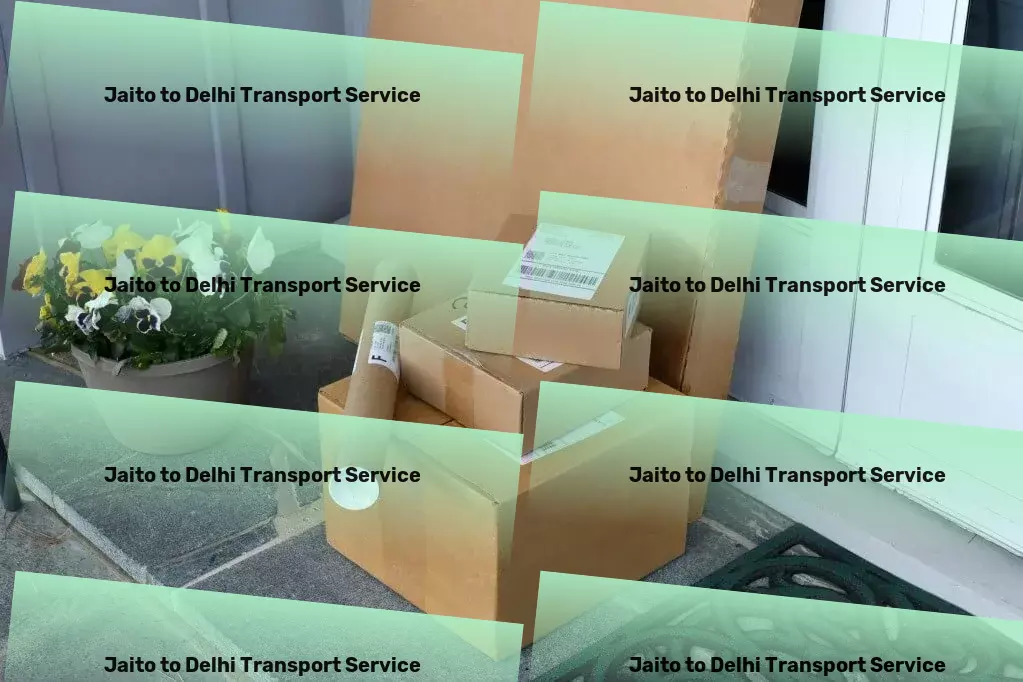 Jaito to Delhi Transport Express goods shipment solutions