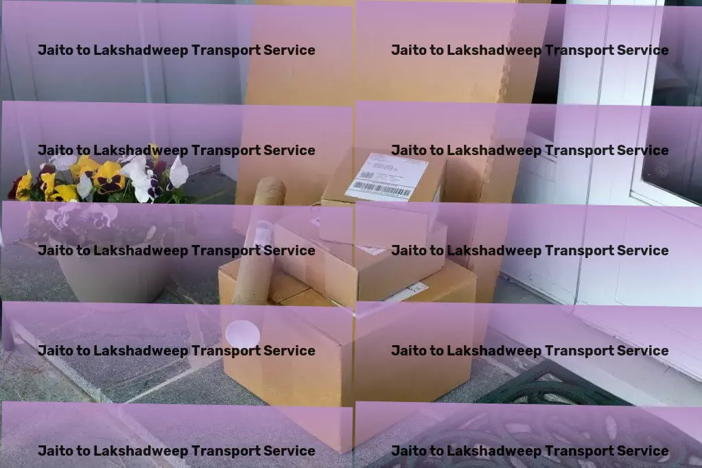 Jaito to Lakshadweep Transport Efficient cargo moving solutions