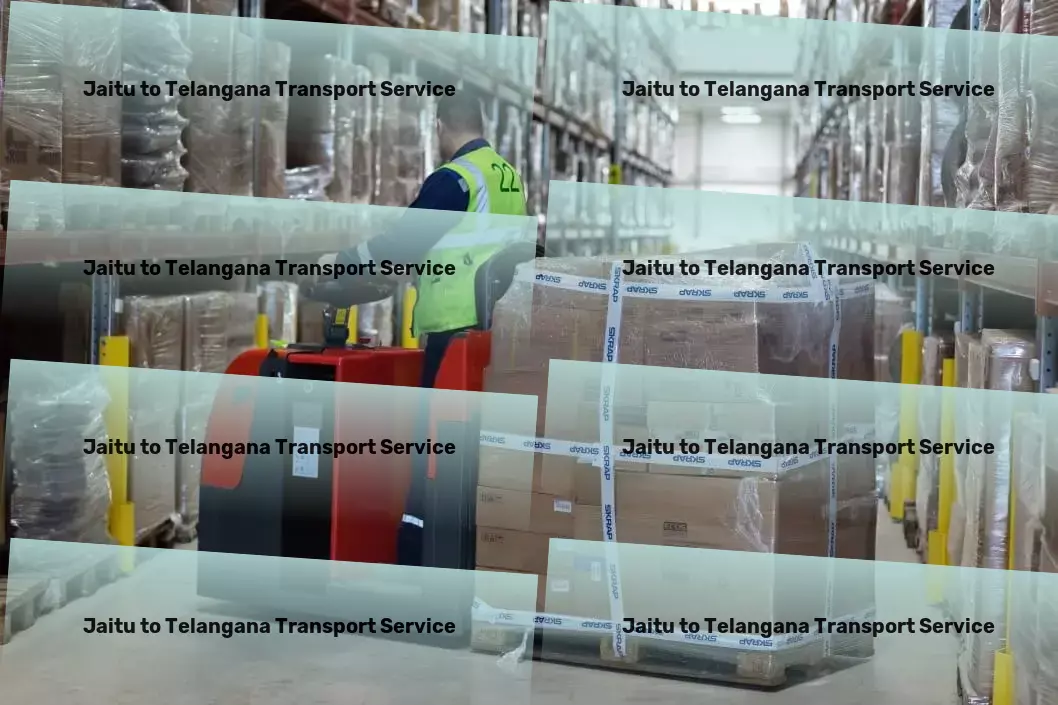 Jaitu to Telangana Transport A new era of logistics - smart, swift, and streamlined! - Bulk cargo movers