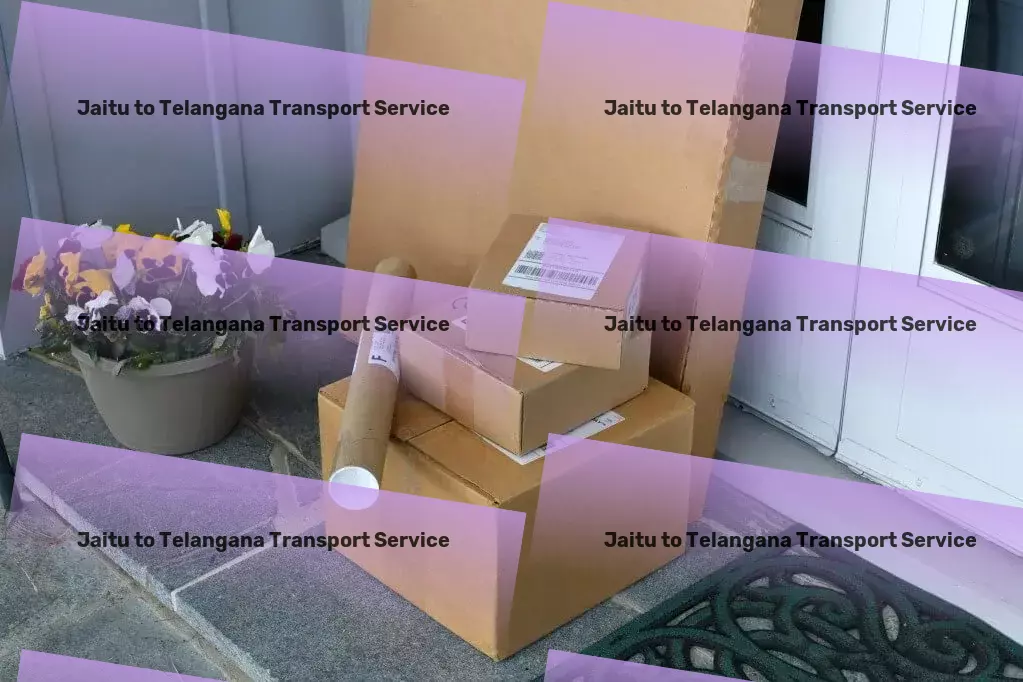 Jaitu to Telangana Transport Express package delivery